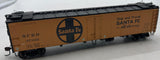 Santa Fe SFRD 37322 Reefer Car w Kadee Couplers HO SCALE Used Excellent Damaged Box