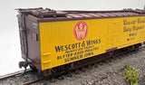 Walthers 932-2478 WWDX Wood Reefer Wescott & Winks Dairy Despatch HO Scale Like New