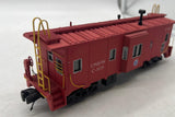 MTH C-103 Union Railroad Red Bay Window Caboose O SCALE Used Excellent No Box