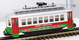 MTH Railking 30-2583 Christmas Bump-n-Go Trolley No. 25 O SCALE used