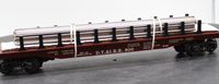 K-Line K691-3421 DT&I Classic flatcar with Rails O SCALE Like New