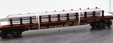 K-Line K691-3421 DT&I Classic flatcar with Rails O SCALE Like New