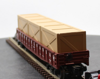 MTH Railking 30-7209 Pennsylvania Gondola Car w/Crates O SCALE Like New