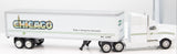 K-Line K-81093 Burlington Northern Chicago Tractor Trailer O SCALE Like New