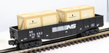 MTH 30-4219A NS Gondola Car w/ 2 Crates O Scale Like New