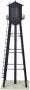 Walthers 933-2825 Built-up City Water Tower Cornerstone Black HO Scale NEW