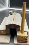 Model Power / Pola N 1509 Lowenbrau / Loewenbraeu Brewery (Munich / Muenchen) Built Up Building N SCALE Used Excellent No Box as is