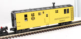 K-Line k767-1891 Pennsylvania Railroad Maintenance Of Way Bunk Car #592603 O SCALE Like New