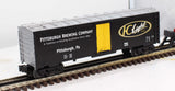 MTH Railking 30-7832 Iron City Beer 3 Reefer Car - Black O SCALE Like New