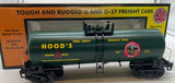 MTH Railking 30-7381 Hood's Dairy RailKing Modern Tank Car O SCALE Like New