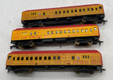 Life-Like Set of 3 Circus Show Passenger Cars HO SCALE Used Excellent No Box