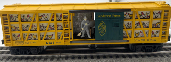 Lionel 6-19882 Sanderson Farms Poultry Car O SCALE Like New