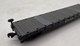 Atlas 38152 CHESSIE SYSTEM Flat Car Blue/Yellow #216826 Scale N SCALE Like New