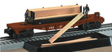 Lionel 6-36774 Pennsylvania PRR Moe & Joe Lumber Flatcar O SCALE Like New