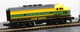 MTH Railking 30-4073-1 John Deere F-3 R-T-R Train  with Proto-Sound 2.0 O SCALE Used Excellent Damaged Box