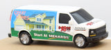 Menards 279-4478 Menards Delivery Van 1/43 Scale  Like New