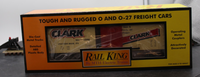 MTH Railking 30-74095 Clark Candy Bar RailKing Box Car O SCALE NEW