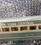 Marx New York Central NYC black steam locomotive w/ 3 passenger cars as is O SCALE Used No Box
