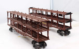 Lionel 6-16208 PENNSYLVANIA 2 Auto Carriers O Scale (NO CARS COME WITH THIS ITEM) Used