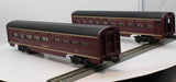 MTH 20-6114 NORFOLK & WESTERN 60' Slp/Din Aluminum Passenger Set Premier O Scale Like New