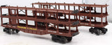 Lionel 6-16208 PENNSYLVANIA 2 Auto Carriers O Scale (NO CARS COME WITH THIS ITEM) Used