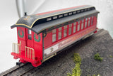 Bachmann BKOB1 Hawthorne Village/ Bradford Exchange Budweiser "King of Beers" Passenger Car HO/ On30 Scale Used Excellent No Box
