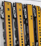 MTH 20-3579a, 20-3579b Union Pacific Passenger Set (Set of 4 cars) O Scale Like New