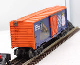 Lionel 6-26736 Lionel Lighted Birthday Boxcar O SCALE Like New