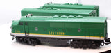 MTH Railking 30-2470-1 Southern F-3 ABA Diesel Engine Set with Proto-Sound 2.0 O SCALE NEW