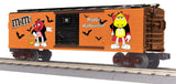MTH Railking 30-74597 MARS - M&M'S Halloween  boxcar O SCALE NEW
