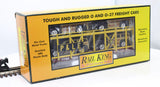 MTH Railking 30-76644 Pittsburgh & Lake Erie Auto Carrier Flat Car w/(4) '48 Ford Woody #961974 O SCALE Like New