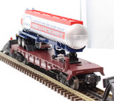 Lionel 6-52083 PENNSYLVANIA Eastwood Chemicals Tanker Flatcar O Scale Like New