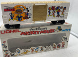 Lionel 6-9672 Mickey Mouse 50th Anniversary Birthday Boxcar RARE Mickey Mouse Express Series O SCALE Like New