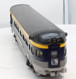 Lionel 6-19150 CHESAPEAKE AND OHIO Aluminum Passenger Allegheny Club Car O Scale Like New