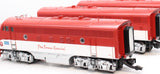 MTH Premier 20-20350-1 Texas Special F-3 ABA Diesel Set With Proto-Sound 3.0 O SCALE NEW