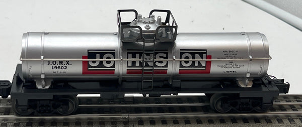 Lionel 6-19602 Johnson Wax tank car O SCALE Like New
