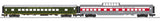 Lionel 2427050 Western Maryland Scenic 21" Passenger Car 2-Pack A, AND 2427060  Scenic 21" Passenger Car 2-Pack B (Set of 4 cars) limited O Scale NEW