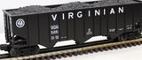 Lionel 6-17140 Virginian Hopper 6 Car Set O SCALE Like New
