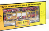 MTH Railking 30-76065 Union Pacific Auto Carrier Flat Car O SCALE Like New