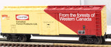 MTH 20-94028 MTHRRC (Canfor) Premier O SCALE Like New