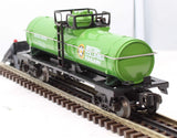 Lionel 6305 BRITISH COLUMBIA RAILWAY Single Dome Tank Car O Scale Like New Damaged Box