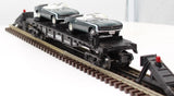 MTH Railking 30-7670 MTH Transport Flat Car w/'67 Camaros #1967 O SCALE Like New