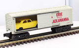 K-Line K-5713Erie Lackawanna Auto Carrier W/  cars O SCALE Like New
