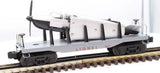 Lionel 6-16969 LIONEL Flatcar w/Beechcraft Bonanza Airplane #6411 O Scale Used