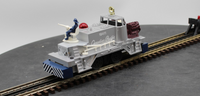 Lionel 6-18411  Canadian Pacific fire fighter car O Scale Used Excellent Damaged Box