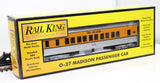 MTH Railking 30-6231 Denver & Rio Grande Madison Coach Car O-27 SCALE O SCALE Like New