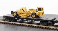 Lionel Flatcar 6-16954 New York Central Ertl Scraper O SCALE Used Excellent