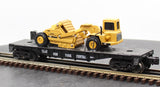 Lionel Flatcar 6-16954 New York Central Ertl Scraper O SCALE Used Excellent