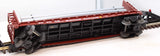 MTH Railking 30-76690 Western Maryland Flat Car - w/Bulkheads & Pipe Load O SCALE Like New
