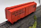 Accurate Finishing 1003 Genesee & Wyoming 40' Boxcar #100009 HO Scale Used Excellent